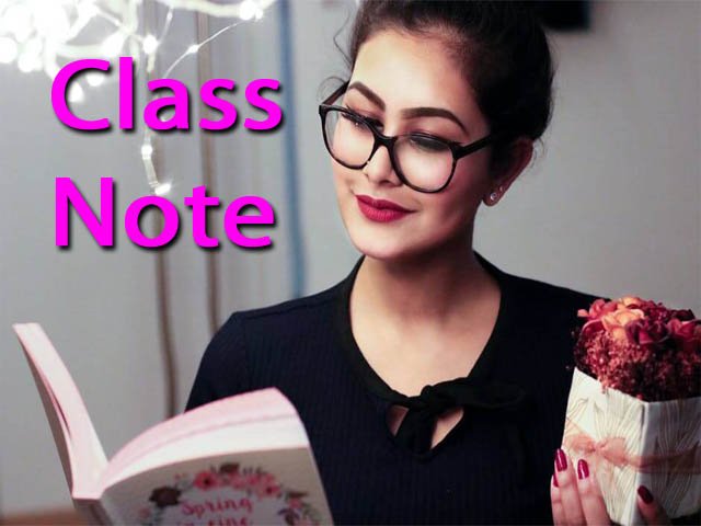 class note